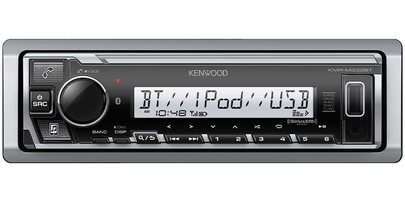 Kenwood Marine/Motorsports Digital Media Receiver With Bluetooth (KMRM332BT) - Extreme Electronics