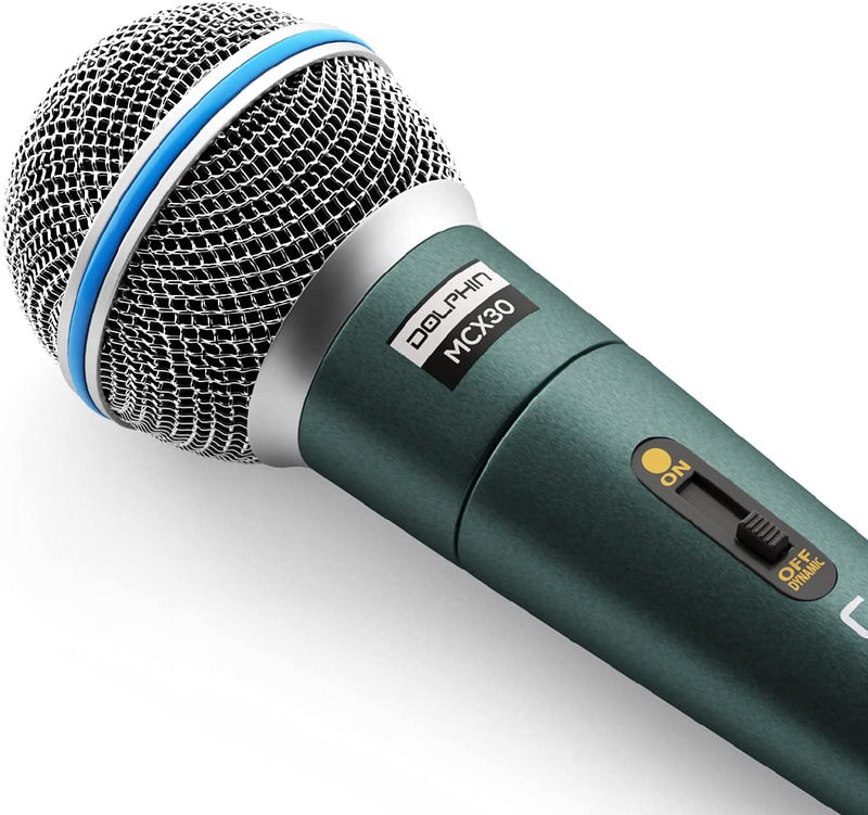 Dolphin Professional Dynamic Microphone with Clip (MCX30) - Extreme Electronics