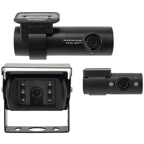 Blackvue Dashcam Full HD 1080p 3 Channel WIFI 32GB Card (DR750X-3CH-TRUCK-PLUS-32) - Extreme Electronics