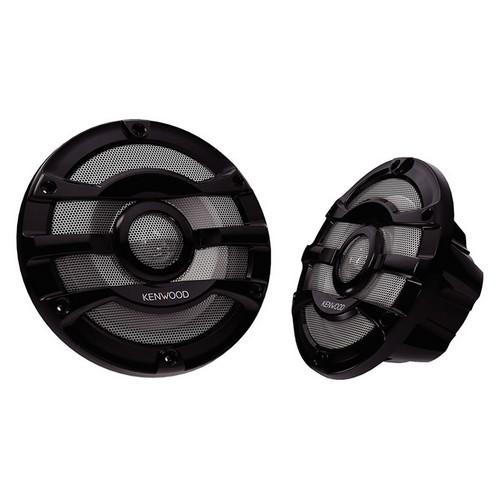KENWOOD Marine 8" 2-Way Speakers Black, Pair (KFC2053MRB) - Extreme Electronics