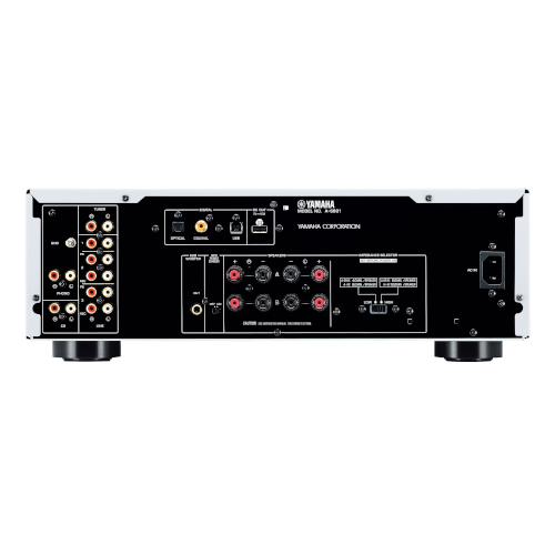 YAMAHA Integrated Amplifier With USB DAC, Black (AS801) - Extreme Electronics