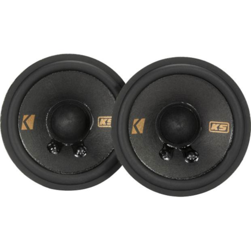 KICKER KS Series 2-3/4" Midrange Car Speakers, Pair (47KSC2704) - Extreme Electronics