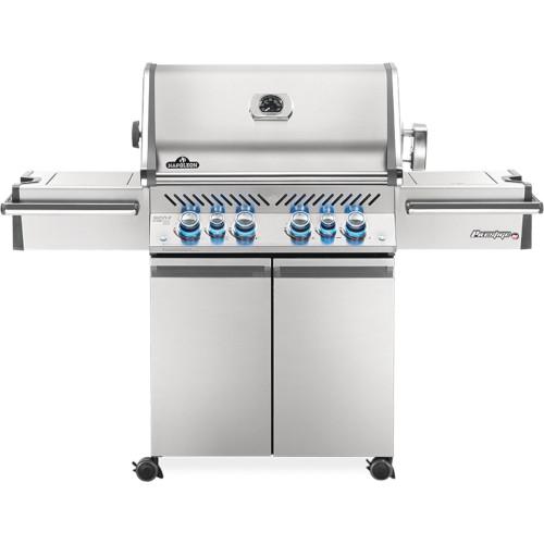 NAPOLEON Prestige PRO™ 500 Propane Grill With Infrared Side Burner, Stainless Steel (PRO500RSIBPSS3) - Extreme Electronics