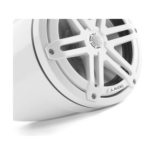 JL AUDIO M3 7.7" Enclosed Marine Coaxial Speakers With Sport Grille White, Pair (93538) - Extreme Electronics