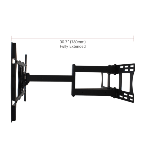 STONG™ Contractor Series 30" Extension Universal Articulating Mount With Dual Arms, 37"-70" Displays - Extreme Electronics