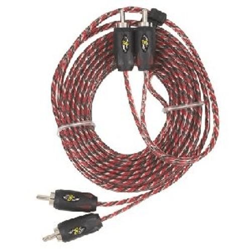 STINGER 9 Ft. 2 Channel PRO3 Series Interconnect Cable - Extreme Electronics