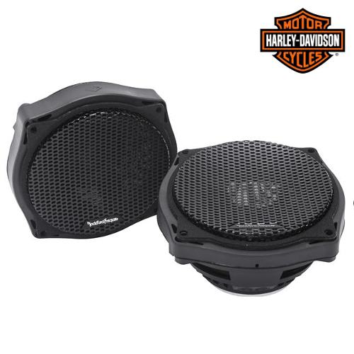 ROCKFORD FOSGATE 6-1/2" Full-Range Fairing Speakers for 98-13 Harley-Davidson® Street Glide® Motorcycles (TMS6SG) - Extreme Electronics