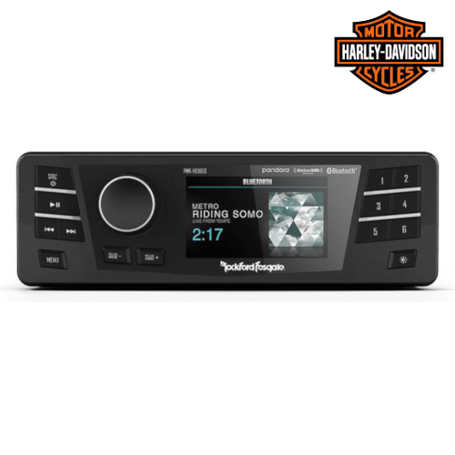 Rockford Fosgate Digital Media Receiver for 1998-13 Harley-Davidson®  Motorcycles, DOES NOT PLAY CDs (PMX-HD9813)
