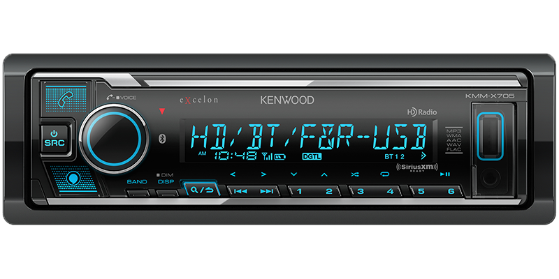 Kenwood Digital Media Receiver with Bluetooth & HD Radio (KMMX705) - Extreme Electronics