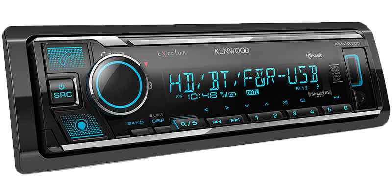 Kenwood Digital Media Receiver with Bluetooth & HD Radio (KMMX705) - Extreme Electronics