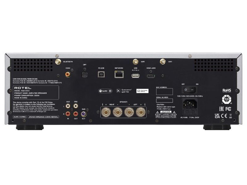 Rotel Integrated Streaming Amplifier (RAS-5000) - Extreme Electronics