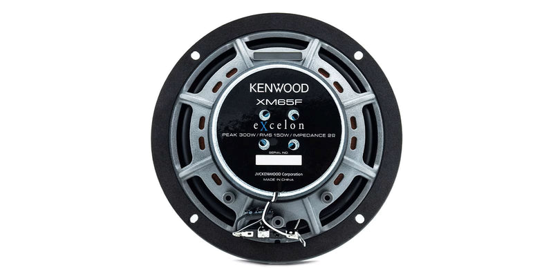 Kenwood 6.5" Coaxial Speakers (XM65F) Pair - Extreme Electronics
