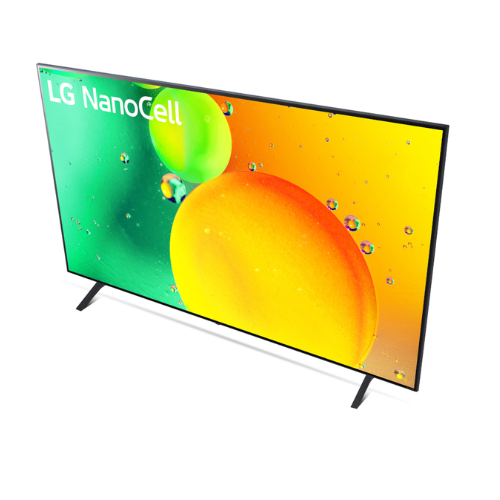 LG 75” NANO75 4K Nano TV w/ ThinQ AI (75NANO75UQA) - Extreme Electronics