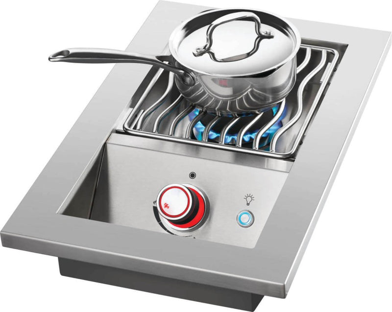 Napoleon Built In 700 Series Single Range Top Burner With Stainless Steel Cover (BIB10RTNSS) - Extreme Electronics