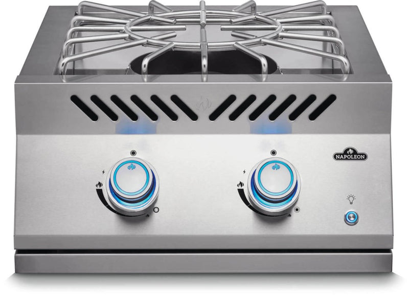 Napoleon Built In 700 Series Power Burner With Stainless Steel Cover (BIB19PBPSS) - Extreme Electronics