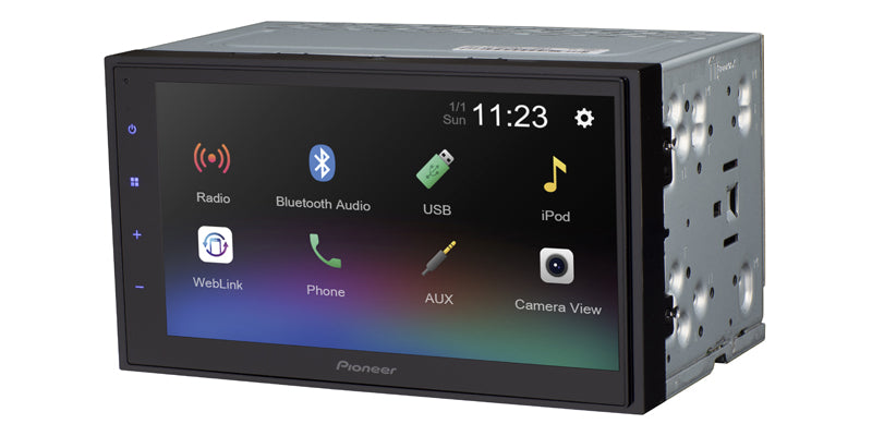 Pionner 6.8" Bluetooth Digital Media Receiver-Black (DMH342EX) - Extreme Electronics