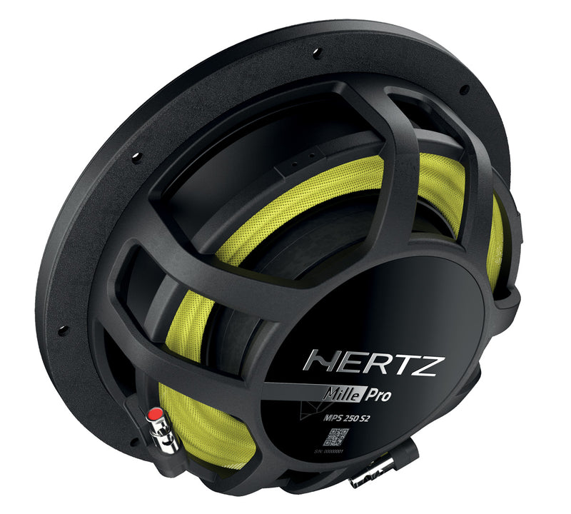 Hertz 10"  1000W Shallow Subwoofer (MPS250S2) - Extreme Electronics