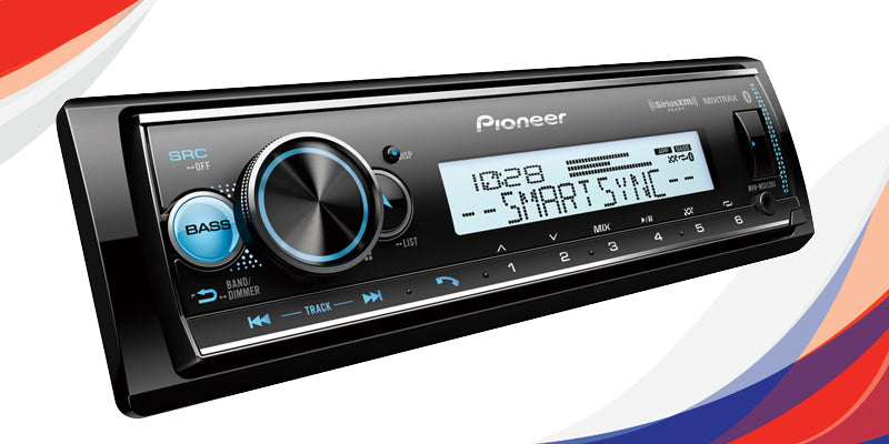 Pioneer In Dash Amazon Alexa Pioneer Smart Sync Bluetooth Android Iphone Audio Digital (MVH-MS512BS) - Extreme Electronics