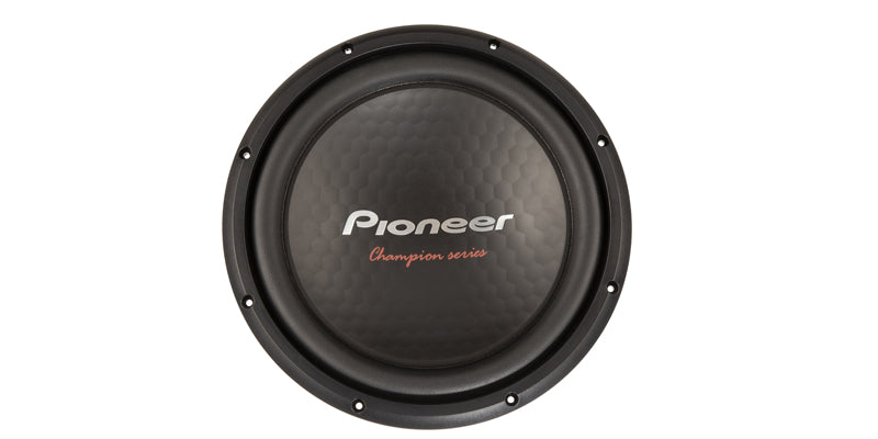 Pioneer 12" 1600 W Max Power, Dual 4 Ohm Voice Coil Champion Series Component Subwoofer (TS-A301D4) - Extreme Electronics