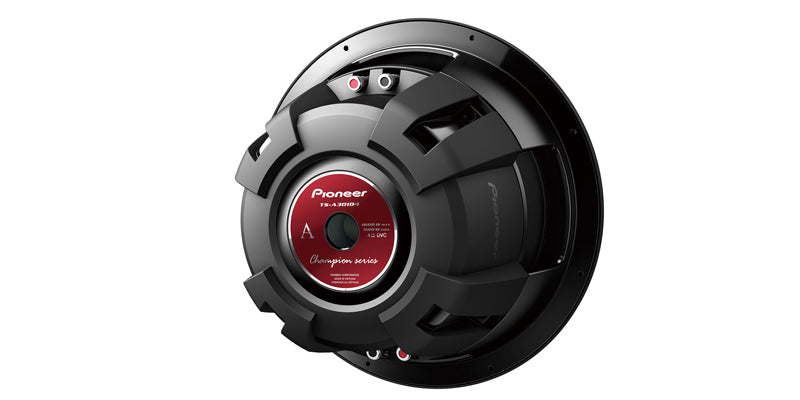 Pioneer 12" 1600 W Max Power, Dual 4 Ohm Voice Coil Champion Series Component Subwoofer (TS-A301D4) - Extreme Electronics