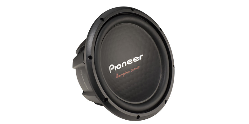 Pioneer 12" 1600 W Max Power Single 4 Ohm Voice Coil Champion Series Component Subwoofer (TS-A301S4) - Extreme Electronics