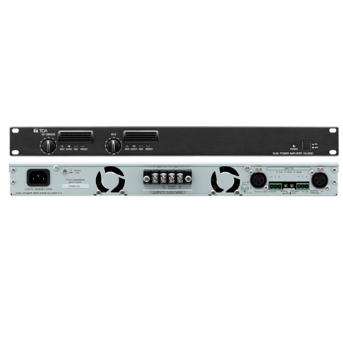 TOA Digital Multi-Channel 250 Watt x 2 Power Amplifier 4 ohm ( DA250DCUA00) - Extreme Electronics