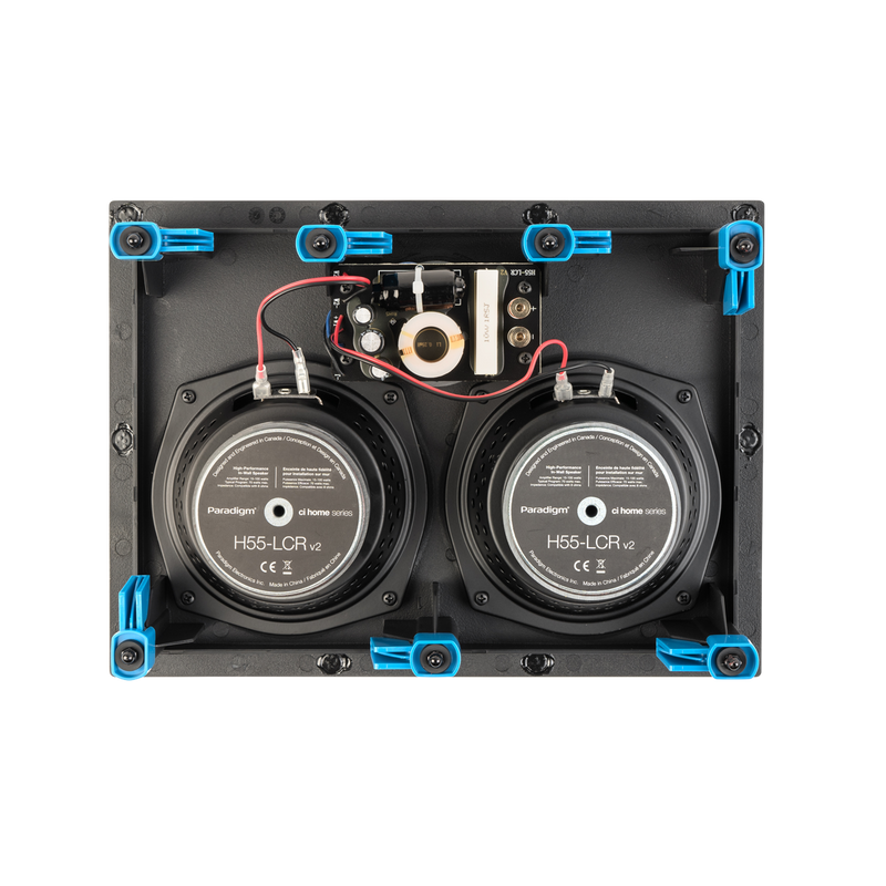 Paradigm  3 Driver 2 Way In Wall Speakers (CIHOMEH55LCRV2) - Extreme Electronics