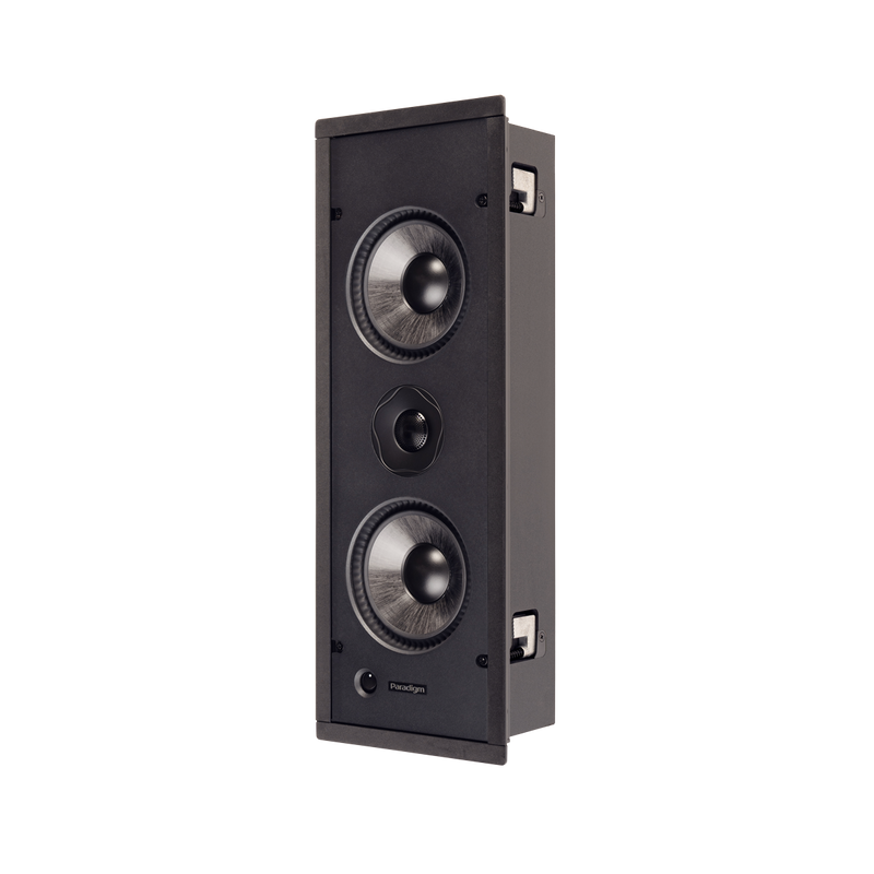 Paradigm 3 Driver Dual Passive Radiators, 2 Way, shallow Enclosure In Wall Speakers (CIPROP3LCRV2) each - Extreme Electronics