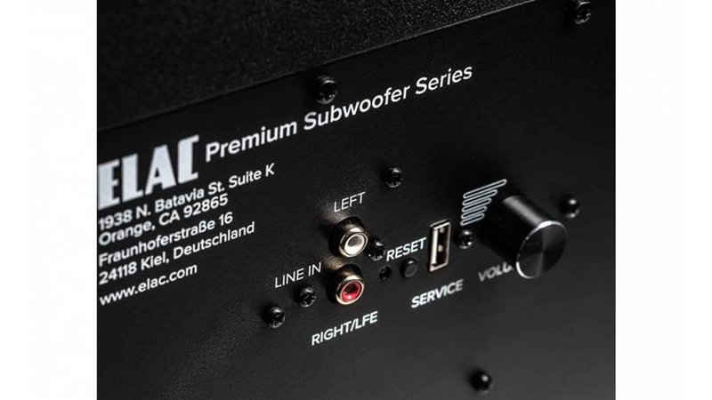 Elac 15" Smart Sealed Powered Home Subwoofer (PS500BK) - Extreme Electronics