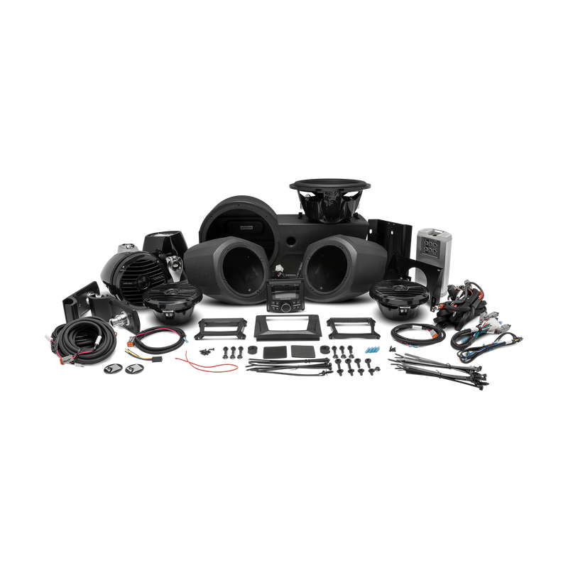 Rockford Fosgate Stage 4 Audio Upgrade Kit for Select 2016-17 Polaris Generals (GNRL-STAGE4) - Extreme Electronics