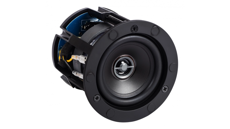 Elac 3.8" Concentric in Ceiling Speaker Designed To Match 4" In Ceiling Lighting (IC-V31-W) - Extreme Electronics