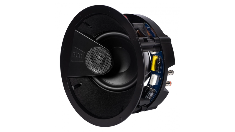 Elac 6.5" Angled In Ceiling Home  Theater Speaker (IC-VT61-W) - Extreme Electronics