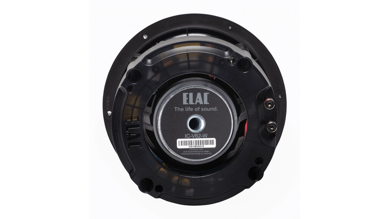 Elac 6.5" In Ceiling Speaker with 1" Soft Dome Tweeter (IC-V62-W) - Extreme Electronics