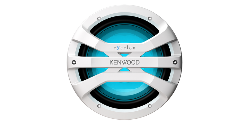 Kenwood 10" Powersports 10" Waterproof Subwoofer with Illumination and Remote (XM1041BL) - Extreme Electronics
