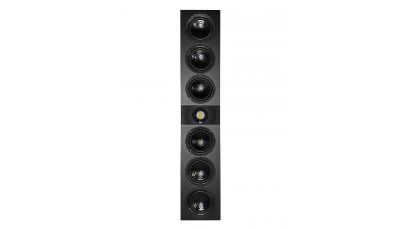 Elac 6" On Wall Speaker With JET Folded Ribbon Crystal Cone D24PR Black (OW-VJ63L) - Extreme Electronics
