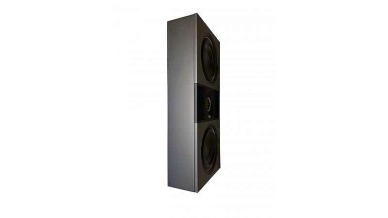 Elac 6.5" On Wall Speaker With JET Folded Ribbon Crystal Cone 1D1PR Black (OW-VJ63S) - Extreme Electronics