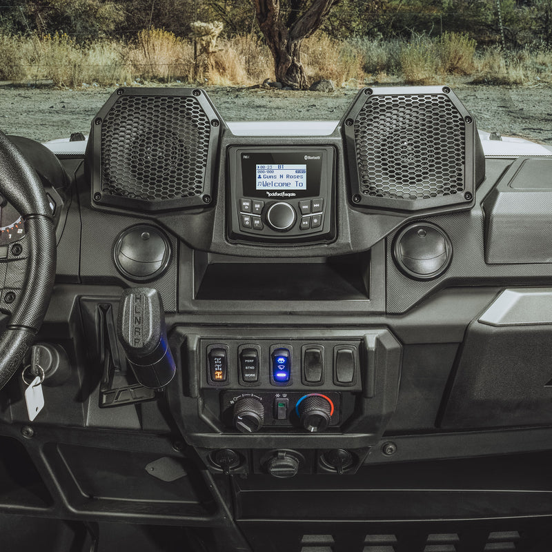 Rockford Fosgate 2018+ Ranger Stage 1 Audio System G2 (RNGR18STG1) - Extreme Electronics