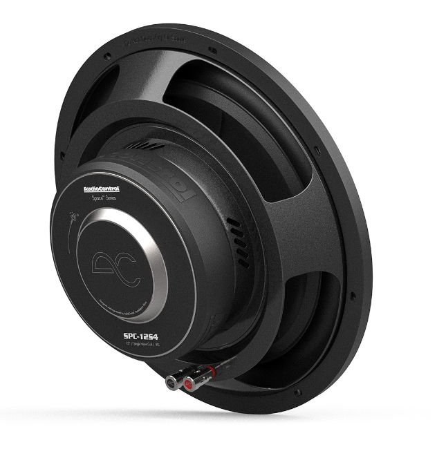 Audio Control Space Series 12"in  Single 4ohm Low  Profile Subwoofer (SPC-12S4) - Extreme Electronics