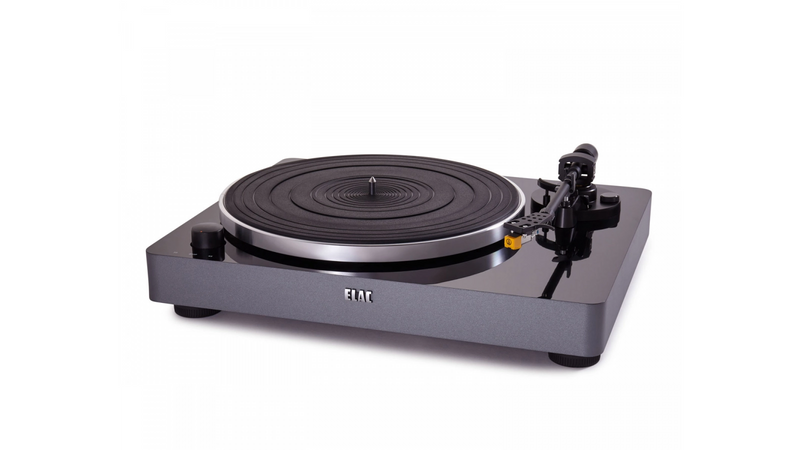 Elac Miracord 50 Turntable In Gloss Black/Silver Base (MRC501-GB) - Extreme Electronics