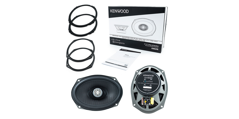 Kenwood  6 x 9" Coaxial Speakers (XM69R) - Extreme Electronics