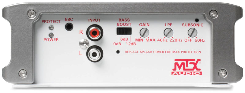 MTX 500 Watt RMS @ 2 Ohm Mono Block Class D Marine Amplifier (WET500.1) - Extreme Electronics