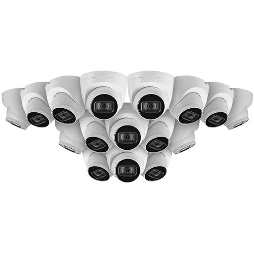 ExtremePro 4K 16 Channel Security System 16 All Weather Dome 8MP 130 FT Color Night Vision 3TB Expandable Hard Drive and Listen-In Audio (EXTPRONDW61613K4CN) - Extreme Electronics