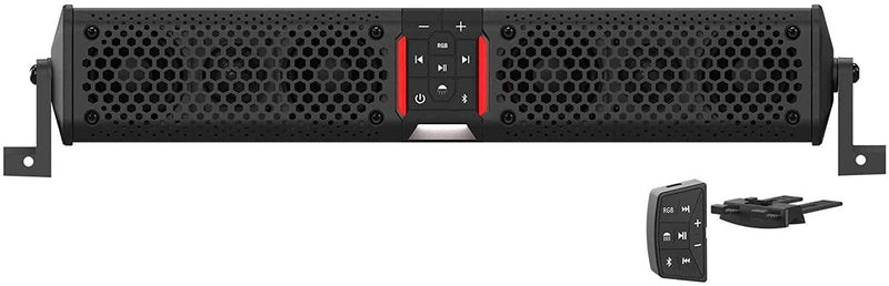 Wetsounds 6 Speaker Bluetooth AMP Soundbar Black (STEALTHXT6) - Extreme Electronics