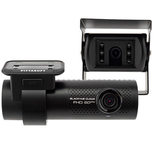 Blackvue 2 Channel Dashcam w/ Waterproof Rear Camera 32GB (DR750X-2CH PLUS-TRUCK-32) - Extreme Electronics 