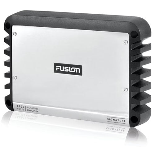 Fusion® Signature Series Marine Amplifiers Signature Series 4 Channel 1400-Watt Marine Amplifier (SG-DA41400) - Extreme Electronics 