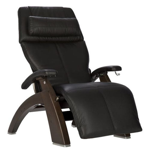 Human Touch Perfect Chair® PC-420 Classic Manual Plus Dark Walnut Base with Supreme Pad Set (PC-420-100-002) - Extreme Electronics 