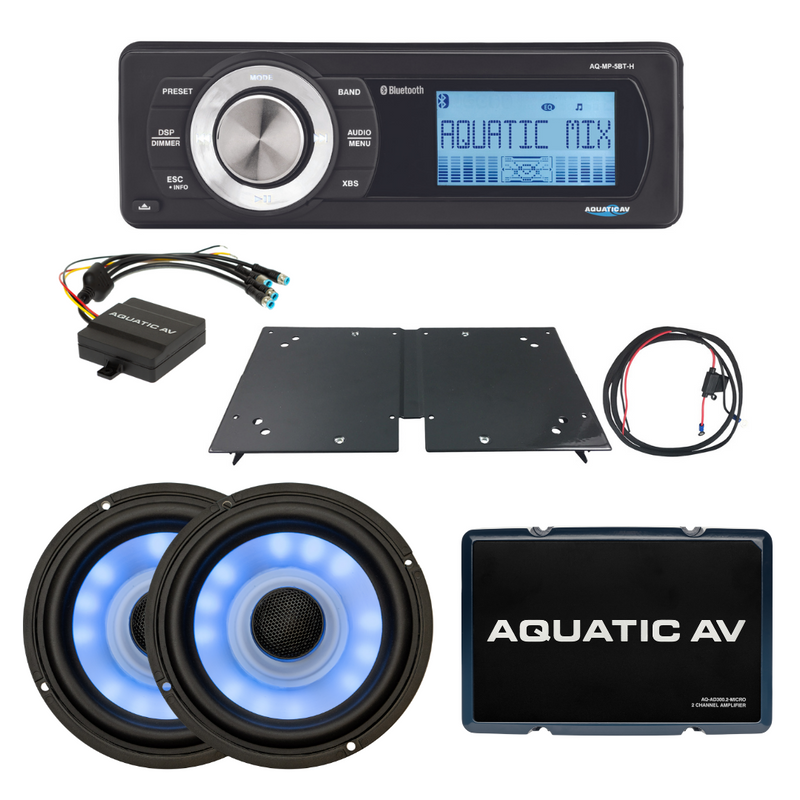 Aquatic  AV Batwing Ultra RGB Premium Kit For Harley 1998-2013 (AQBT200) - Extreme Electronics