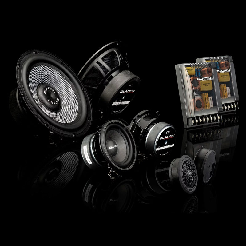 Gladen 3 Way Component Speaker System (RS165.3) - Extreme Electronics