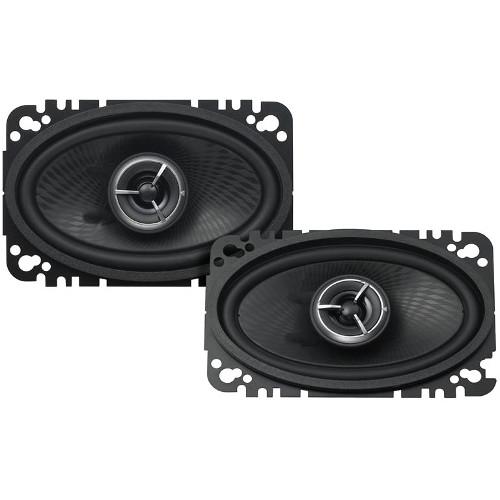 KENWOOD Excelon 4"x 6" 100W 2-Way Car Custom Fit Speakers, Pair (KFCX463C) - Extreme Electronics