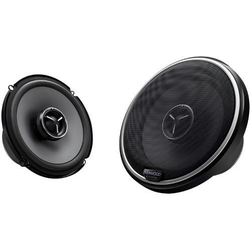 KENWOOD Excelon 6 1/2" Round 240W Car Flush-Mount 2-Way Speakers, Pair (KFCX174) - Extreme Electronics